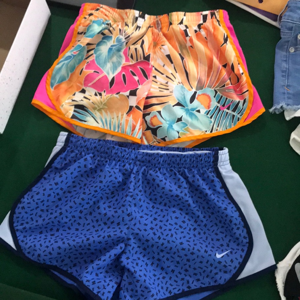 Two pair of Nike shorts